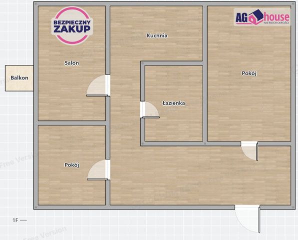 Mieszkanie 3-pokojowe Gdańsk Śródmieście, ul. Siennicka. Zdjęcie 6