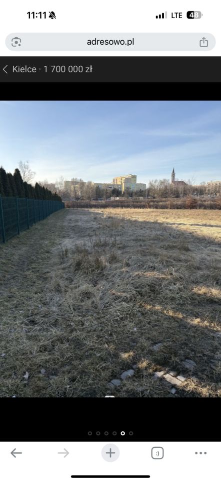 Działka budowlana Kielce Bocianek, ul. Radomska. Zdjęcie 5