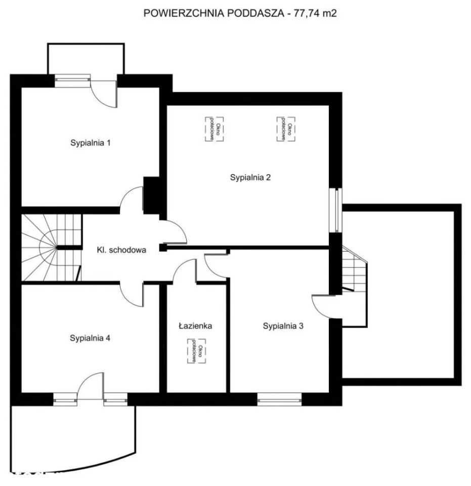 Mieszkanie 5-pokojowe Kilianów, ul. Spartańska. Zdjęcie 12
