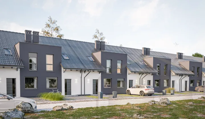 dom szeregowy, 4 pokoje Leszno