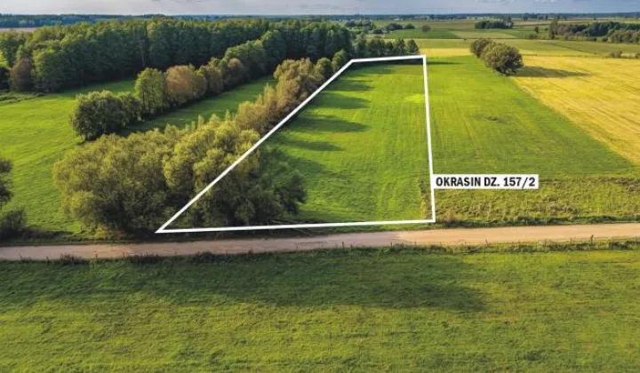 Działka Okrasin