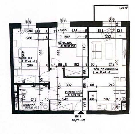 Mieszkanie 3-pokojowe Trzebnica, ul. Obrońców Pokoju. Zdjęcie 22