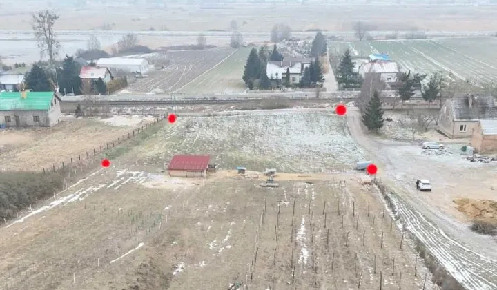 Działka budowlana Santok, ul. Gorzowska