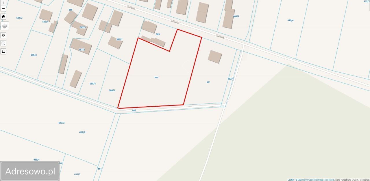 Działka budowlana Wójcice. Zdjęcie 6