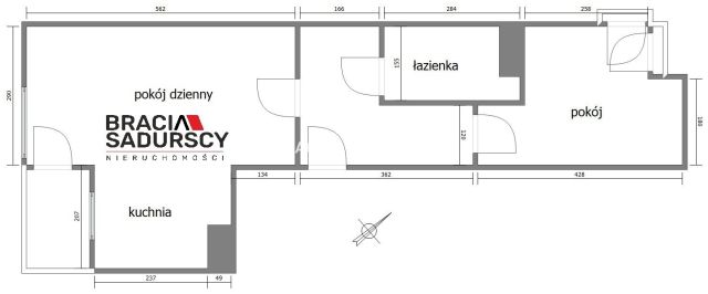Mieszkanie 2-pokojowe Kraków Grzegórzki, ul. Cystersów. Zdjęcie 12