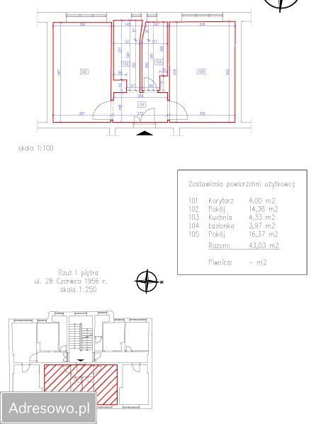 kamienica Poznań Dębiec, ul. 28 Czerwca 1956 r.. Zdjęcie 5