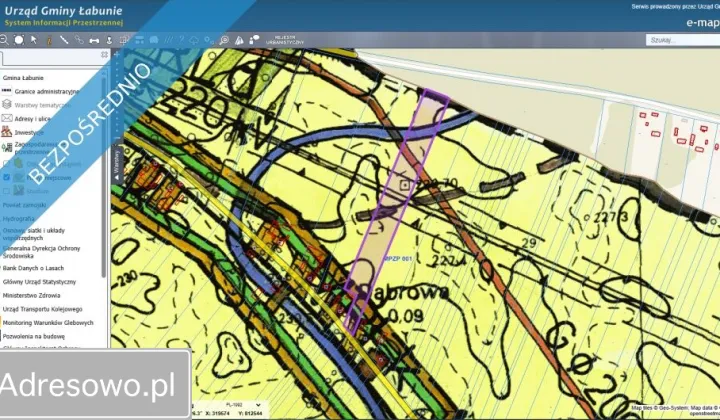 Działka rolno-budowlana Dąbrowa