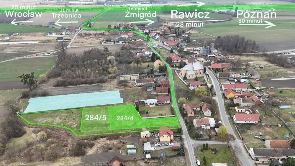 Działka budowlana Wszemirów. Zdjęcie 3