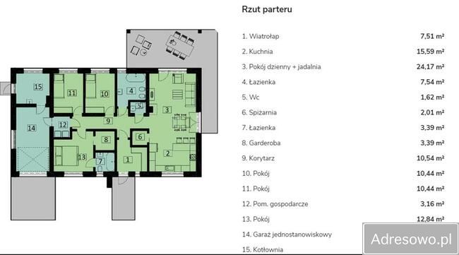 dom wolnostojący, 4 pokoje Chełmica Mała. Zdjęcie 6