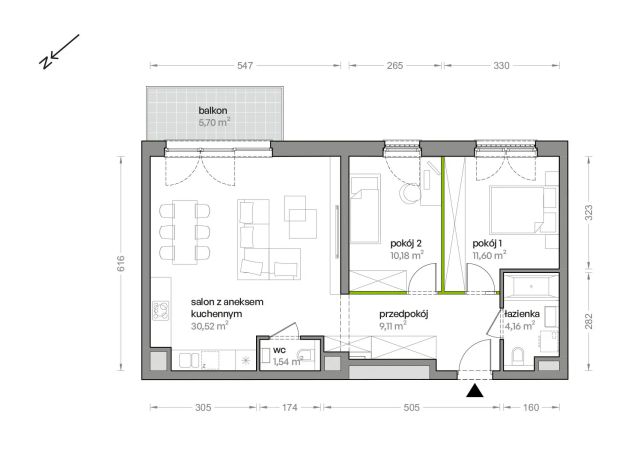 Mieszkanie 3-pokojowe Katowice Brynów, ul. Ceglana. Zdjęcie 7
