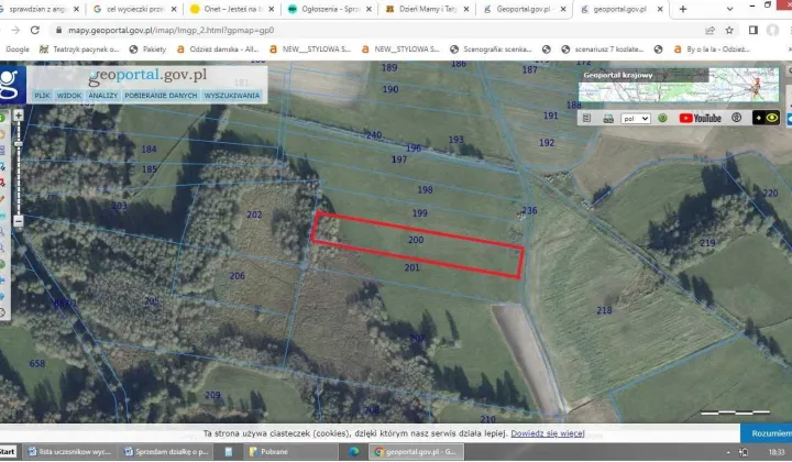 Działka rekreacyjna Wijewo