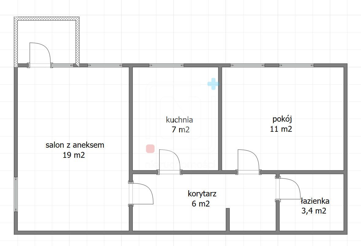 Mieszkanie 2-pokojowe Warszawa Bielany, ul. Podleśna. Zdjęcie 13