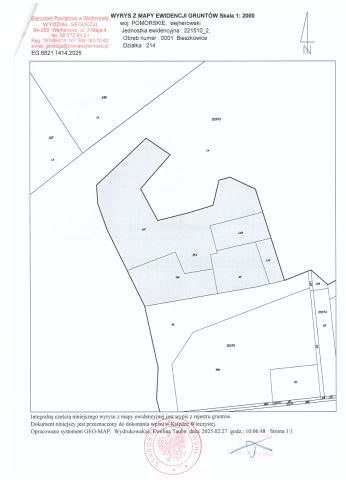 Działka rolna Bieszkowice Krystkowo, 248. Zdjęcie 1