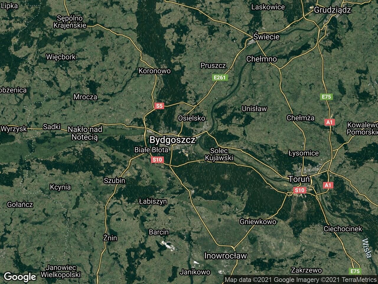 Działka rolna Bydgoszcz, ul. Toruńska