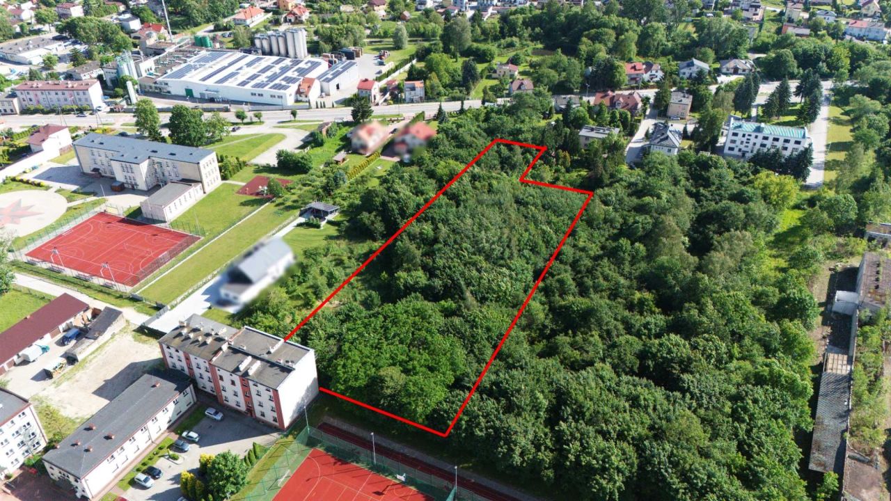 Działka inwestycyjna Jędrzejów, ul. Feliksa Przypkowskiego. Zdjęcie 3