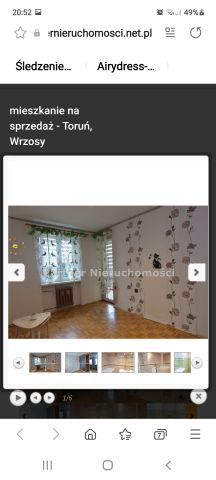 Mieszkanie 3-pokojowe Toruń Wrzosy, Szosa Chełmińska. Zdjęcie 1