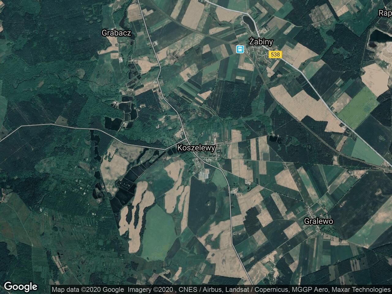 Działka rolna Koszelewy