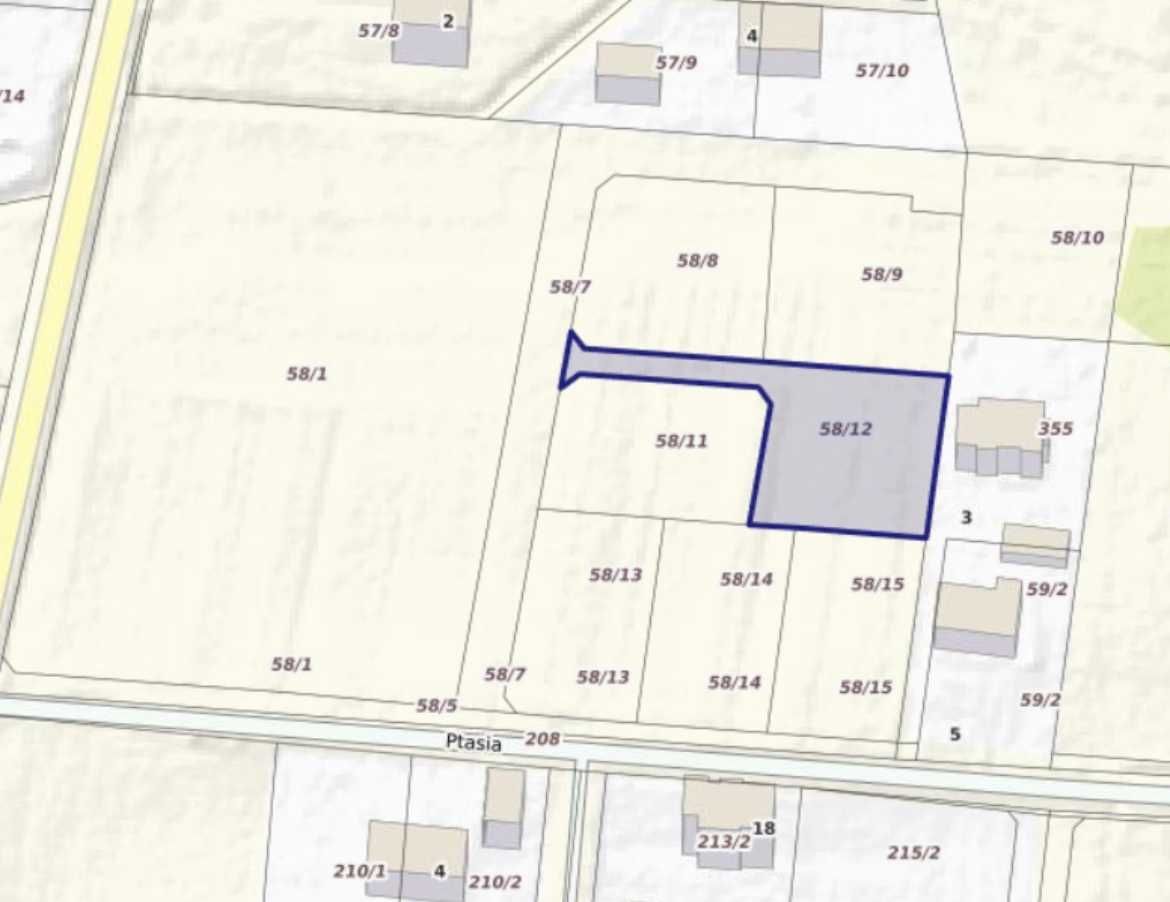 Działka budowlana Budziska. Zdjęcie 2