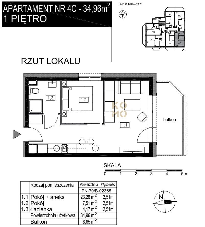 Mieszkanie 2-pokojowe Karpacz. Zdjęcie 5