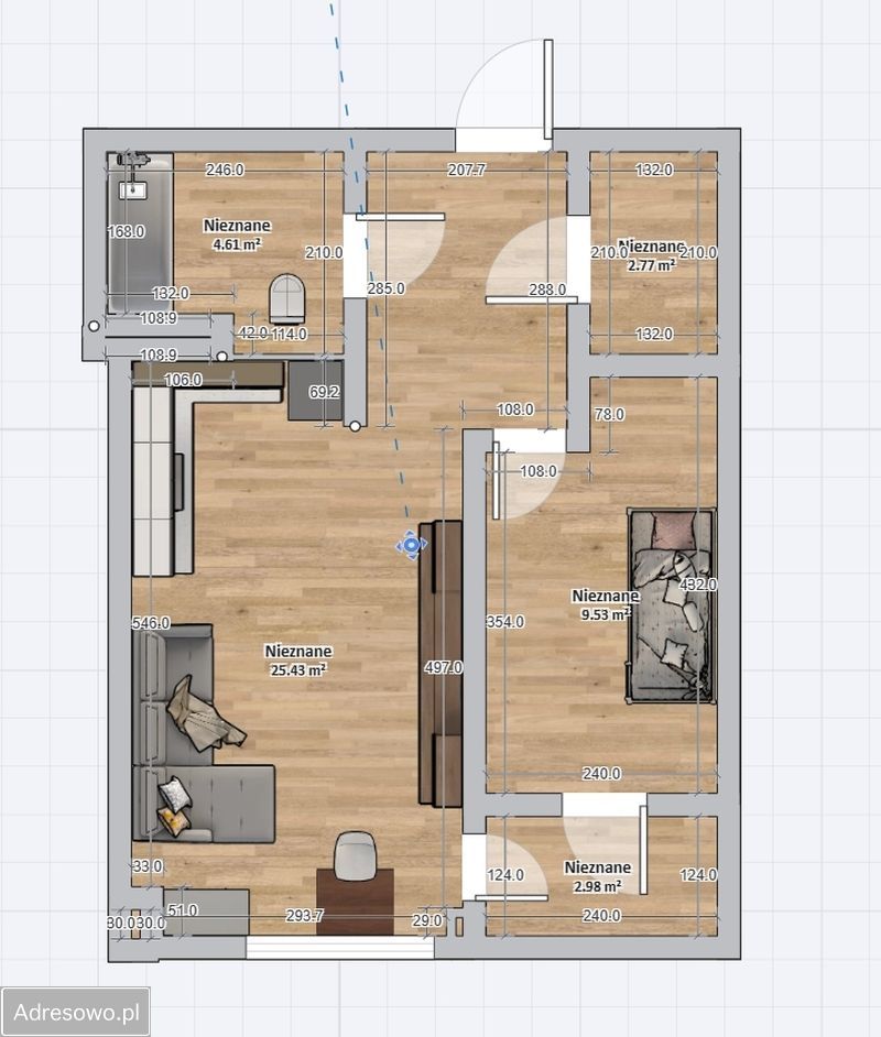 Mieszkanie 2-pokojowe Siemianowice Śląskie, ul. Wojciecha Korfantego. Zdjęcie 17