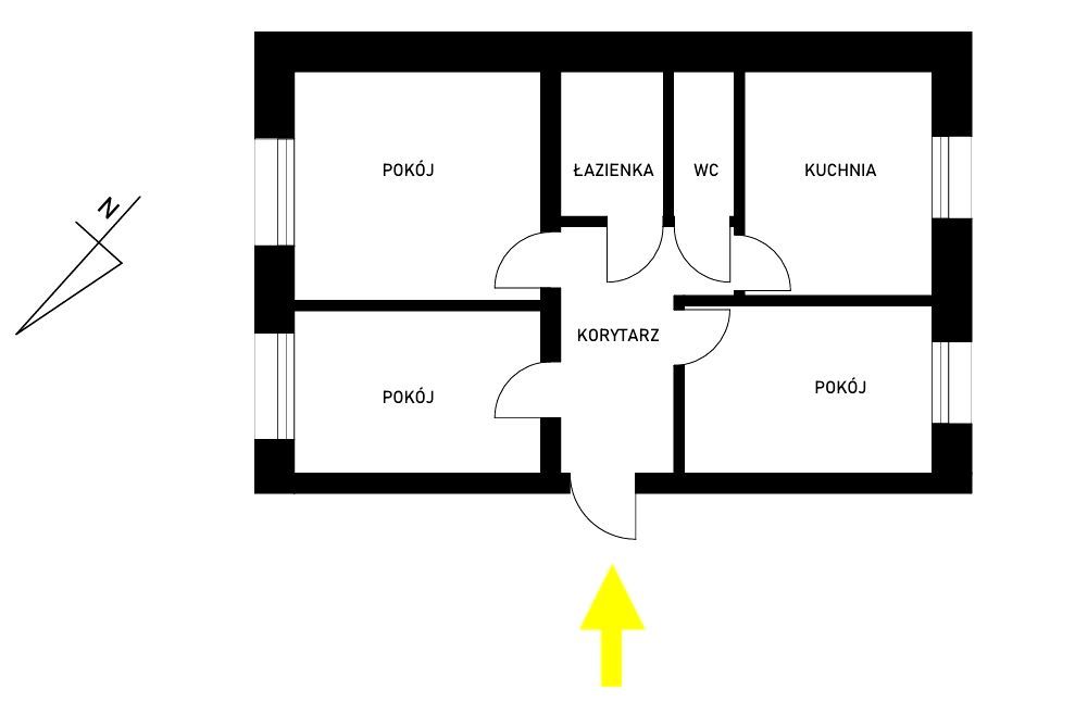 Mieszkanie 3-pokojowe Rzeszów Śródmieście, ul. Jarosława Dąbrowskiego. Zdjęcie 8