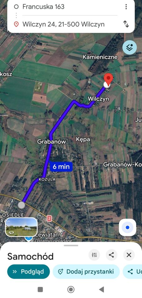 Działka budowlana Wilczyn Grabanów-Majątek. Zdjęcie 1