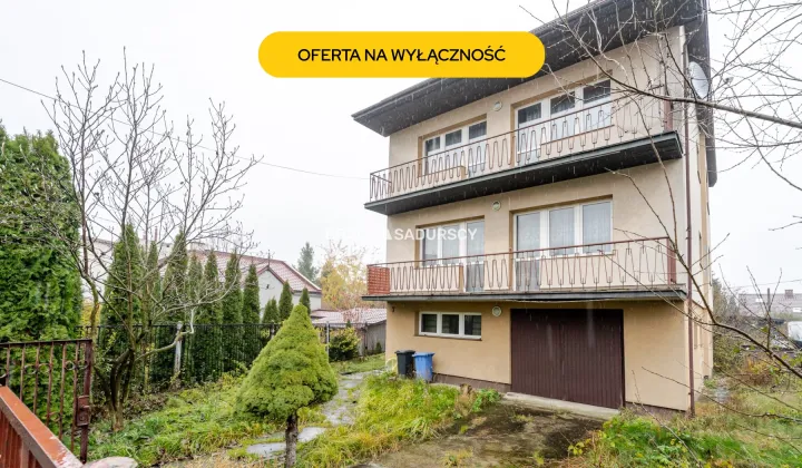dom wolnostojący, 6 pokoi Kraków Podgórze, ul. Szczęśliwa