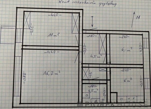 Mieszkanie 3-pokojowe Warszawa Włochy, al. Dwudziestolatków. Zdjęcie 5