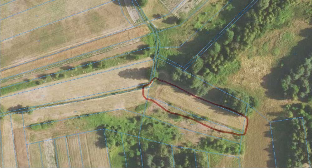 Działka rolna Dąbrówka. Zdjęcie 3