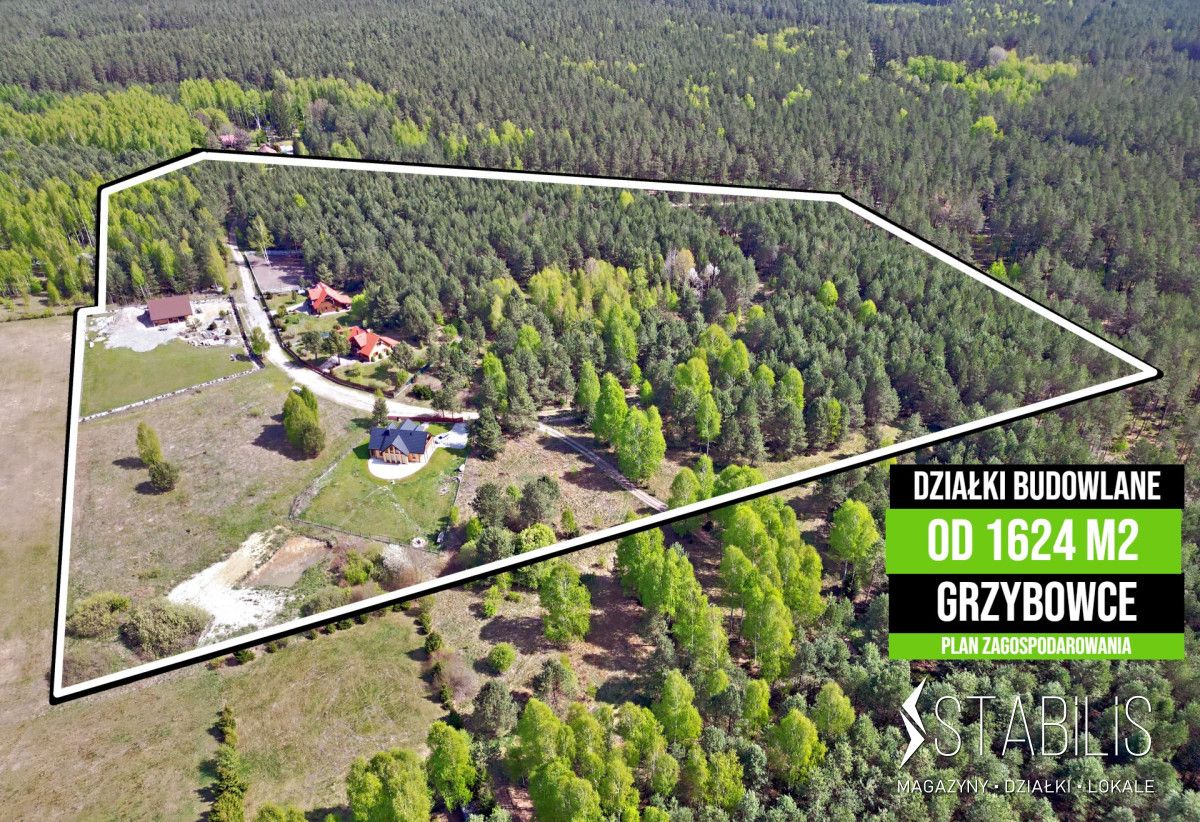 Działka budowlana Grzybowce. Zdjęcie 1