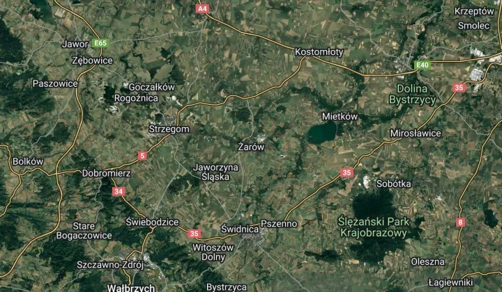 Działka inwestycyjna Żarów