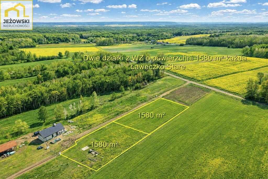 Działka budowlana Ławeczko Stare. Zdjęcie 1