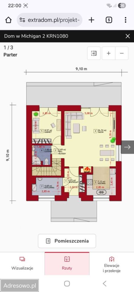 dom wolnostojący, 4 pokoje Starczanowo. Zdjęcie 9