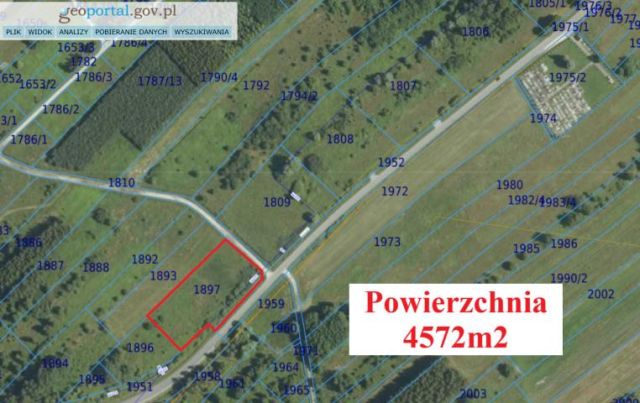 Działka inwestycyjna Borek. Zdjęcie 4