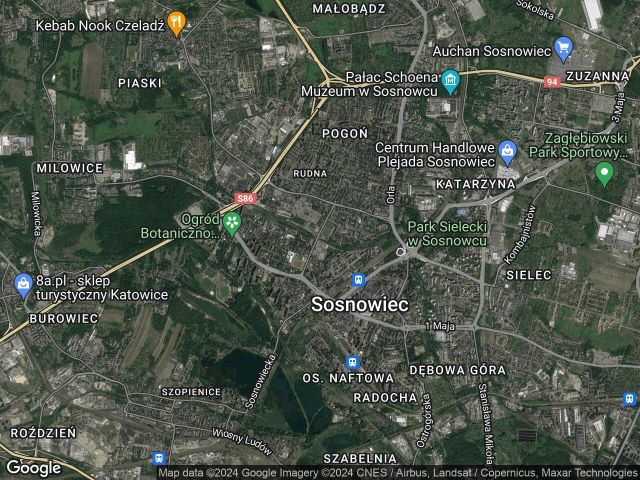 Działka Sosnowiec Stary Sosnowiec, al. Józefa Mireckiego. Zdjęcie 1