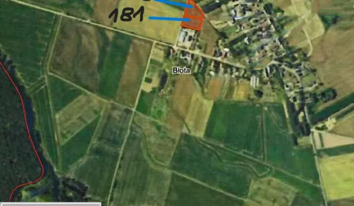 Działka rolno-budowlana Błota