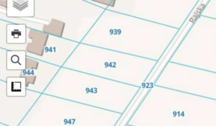 Działka budowlana Sokolniki, ul. Rajska