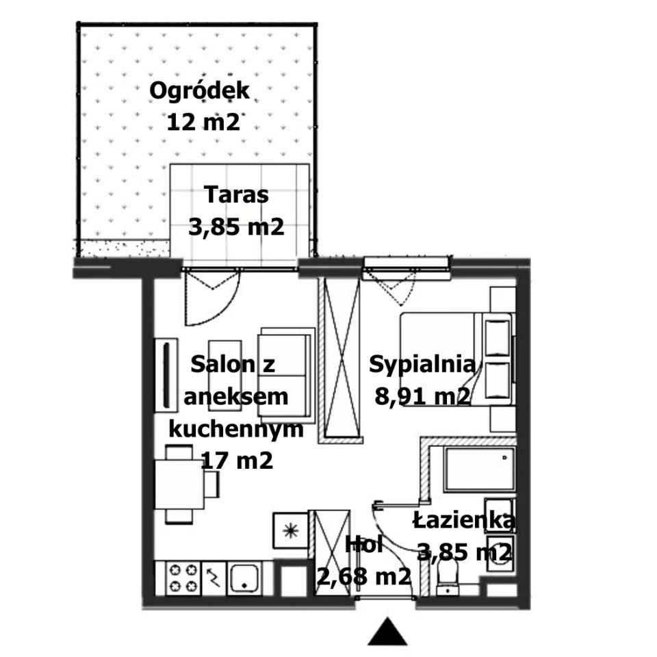 Mieszkanie 2-pokojowe Warszawa Targówek. Zdjęcie 4