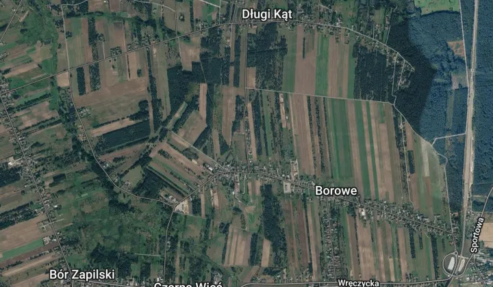 Działka budowlana Borowe, ul. Spokojna