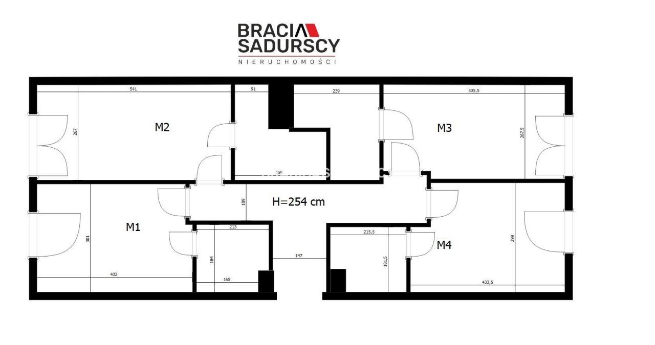 Mieszkanie 4-pokojowe Kraków Czyżyny, ul. bp. Piotra Tomickiego. Zdjęcie 19