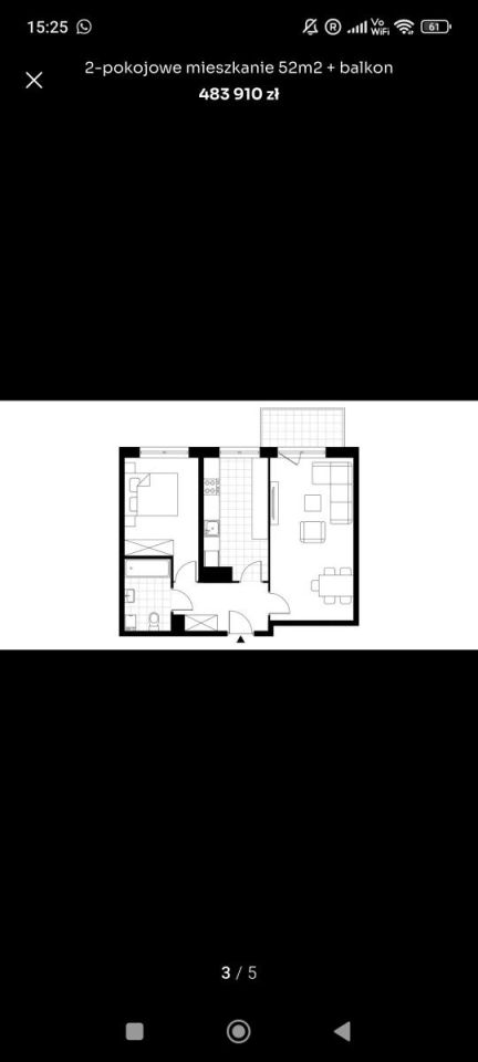 Mieszkanie 2-pokojowe Wrocław Stare Miasto. Zdjęcie 6