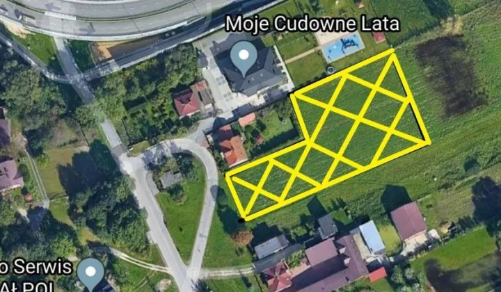 Działka inwestycyjna Warszawa Wilanów, ul. Gąsek