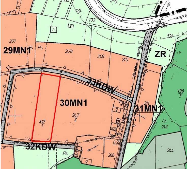 Działka budowlana Droginia. Zdjęcie 2