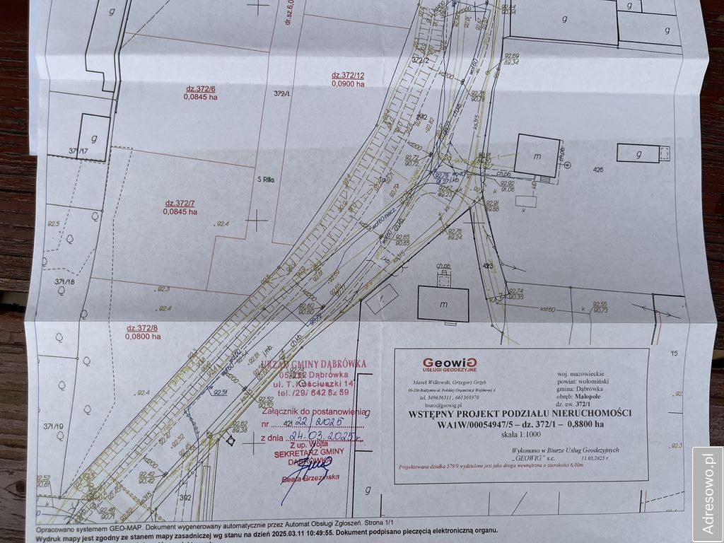 Działka budowlana Małopole, ul. Franciszka Czapskiego. Zdjęcie 8