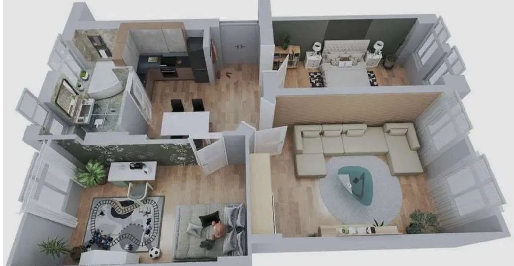 Mieszkanie 3-pokojowe Bytom Śródmieście, ul. Sądowa. Zdjęcie 6