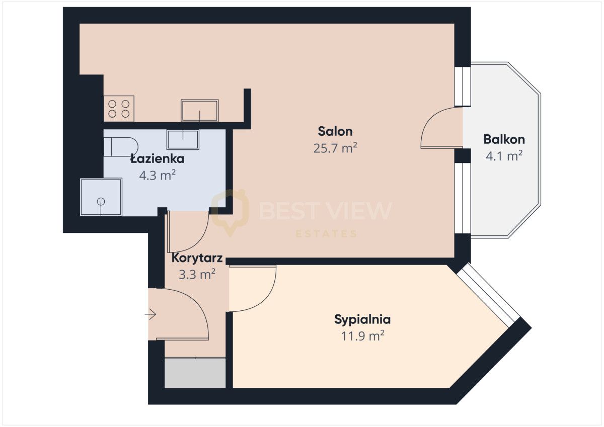 Mieszkanie 2-pokojowe Warszawa Ursus, ul. Dzieci Warszawy. Zdjęcie 12