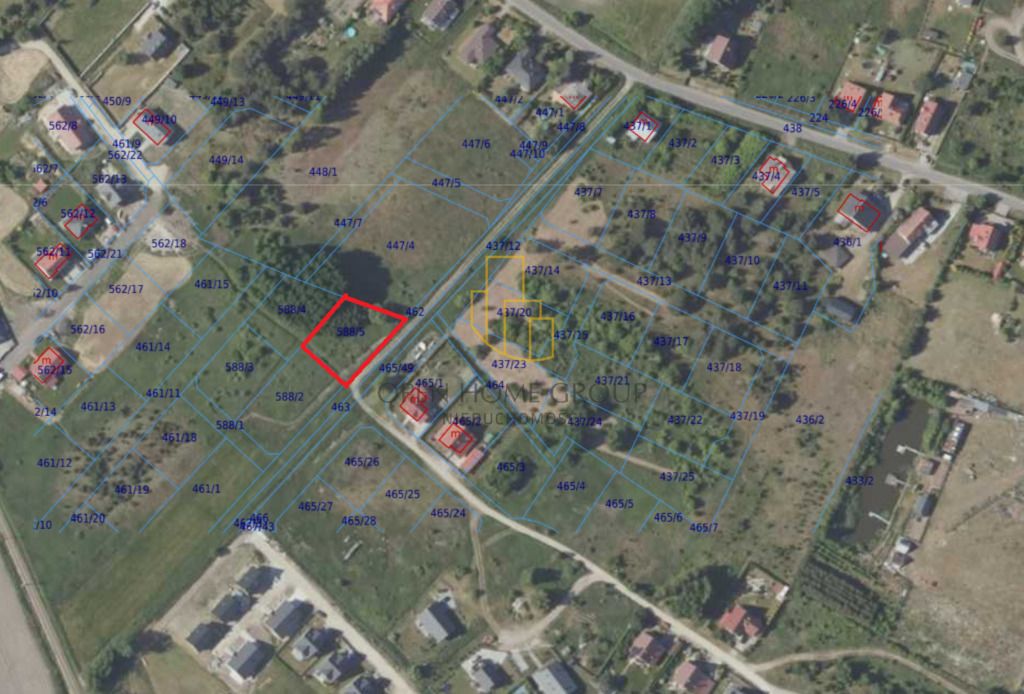 Działka budowlana Chrząstawa Mała, ul. Wesoła. Zdjęcie 2