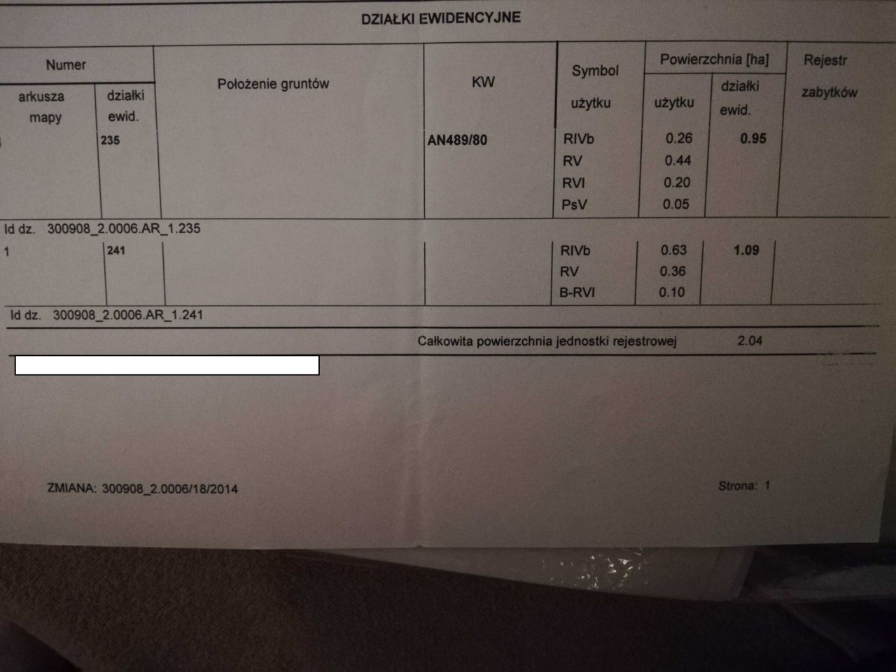 Działka rolno-budowlana Dąbrowice Stare. Zdjęcie 2