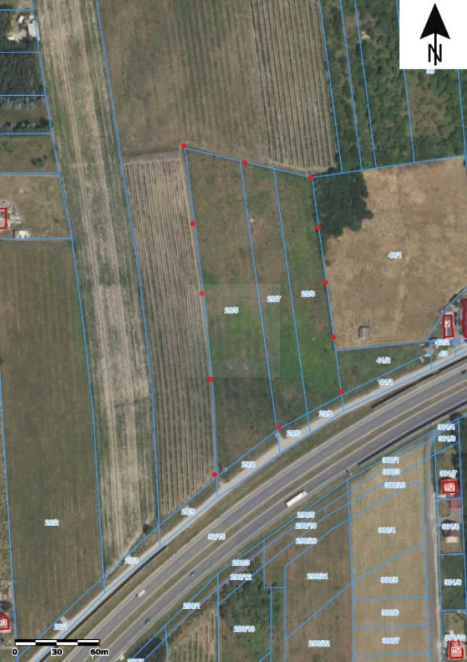 Działka inwestycyjna Mszczonów, ul. Fabryczna. Zdjęcie 2