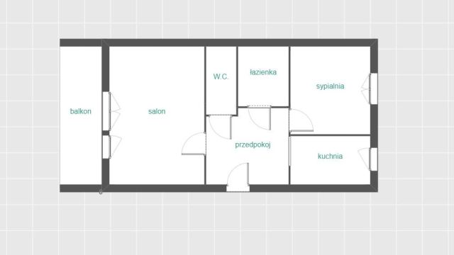 Mieszkanie 2-pokojowe Krosno, ul. Adama Mickiewicza. Zdjęcie 14